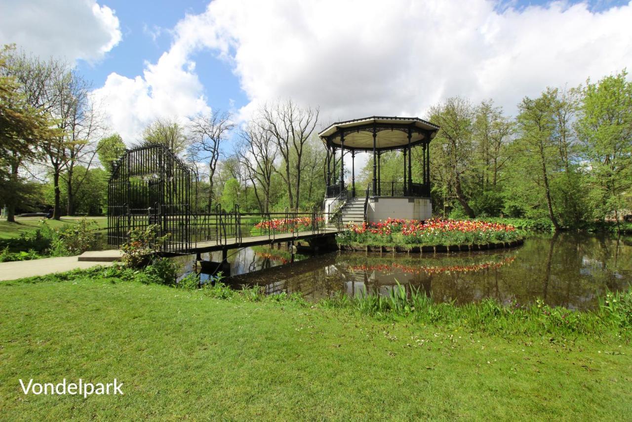 New Monumental Garden View Studio Amsterdam Værelse billede